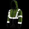 Lift Safety LIFT VizPro Bomber Jacket HiVizBlack AVB-17HVK1L